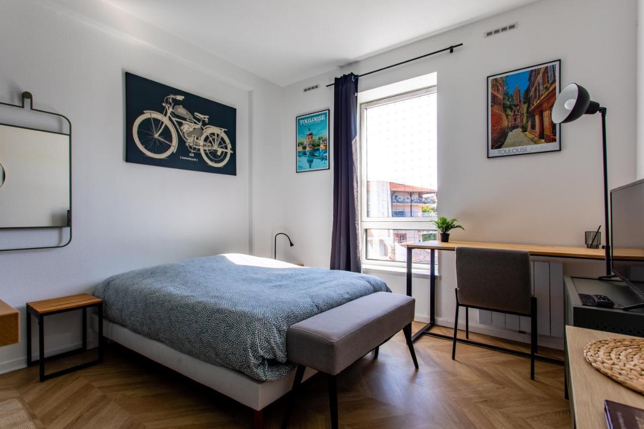 Cocon Moderne Compans Caffarelli - Metro, Charme & Confort Toulouse Luaran gambar